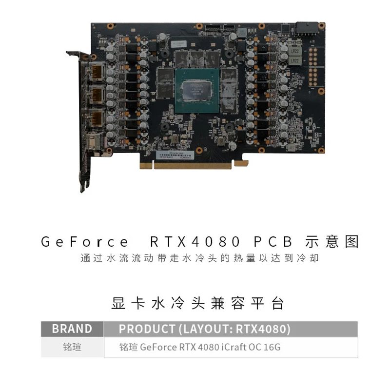 Bykski N-MX4080IC-X GPU Block  - Rtx 4080 Water Cooling Block 评论和价格