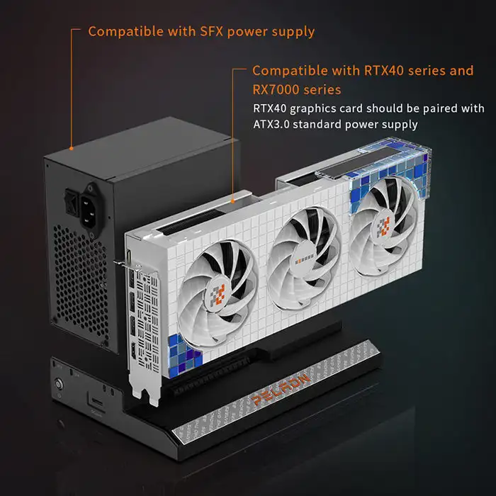 PELADN Link S-2 Graphics Card  - Oculink Gpu Dock Station 评论和价格
