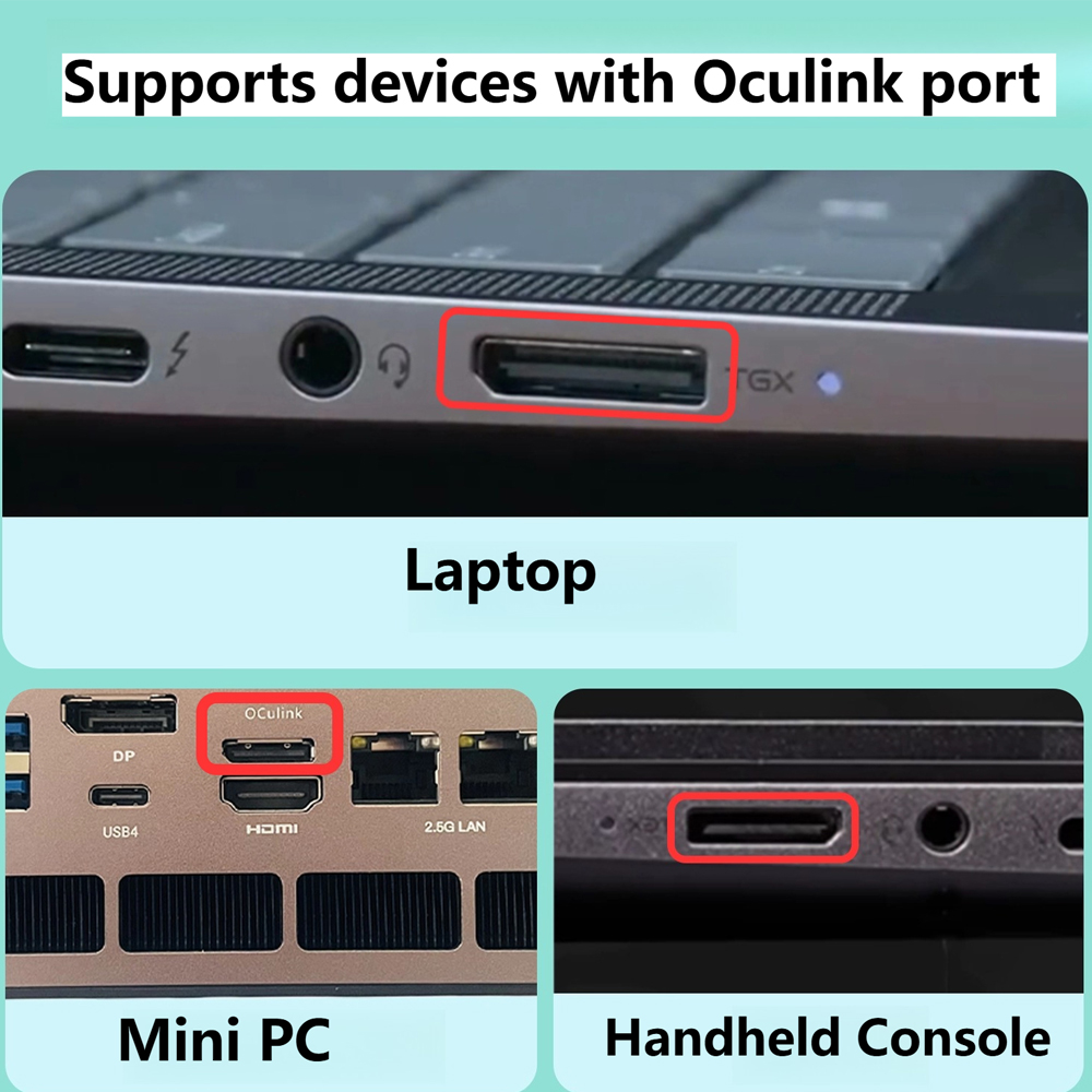 Oculink / M.2 External GPU Doc - Oculink Gpu Dock Station 评论和价格