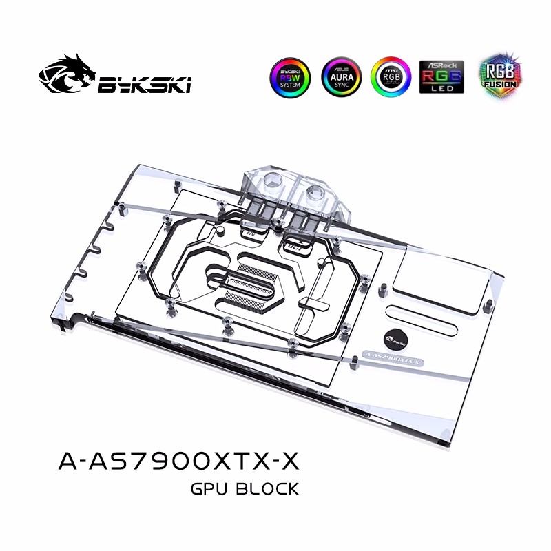 Bykski Water Block Use for ASU - Rx 7900 Xt 20Gb 评论和价格